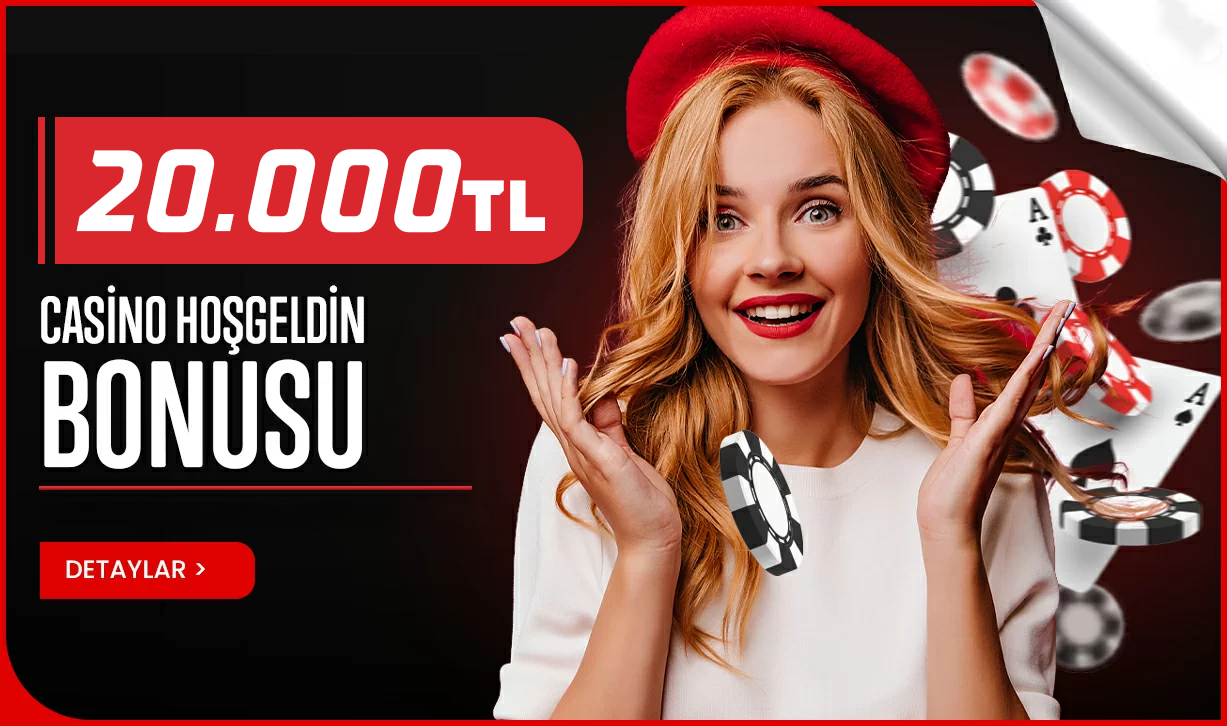 %100 CASİNO HOŞGELDİN BONUSU